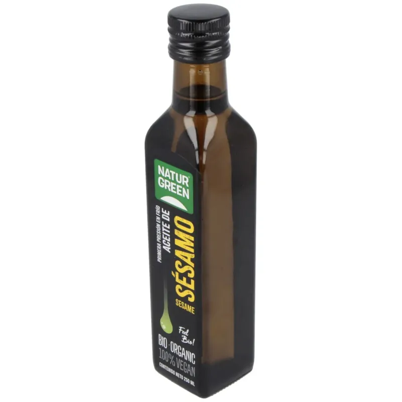 Aceite de sesamo 1ª pression frio 250ml bio | Farmacia Barata