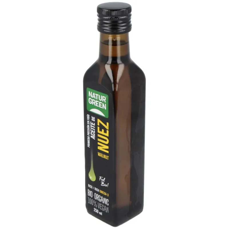 Naturgreen aceite ecológico de nuez 250 ml | Farmacia Barata
