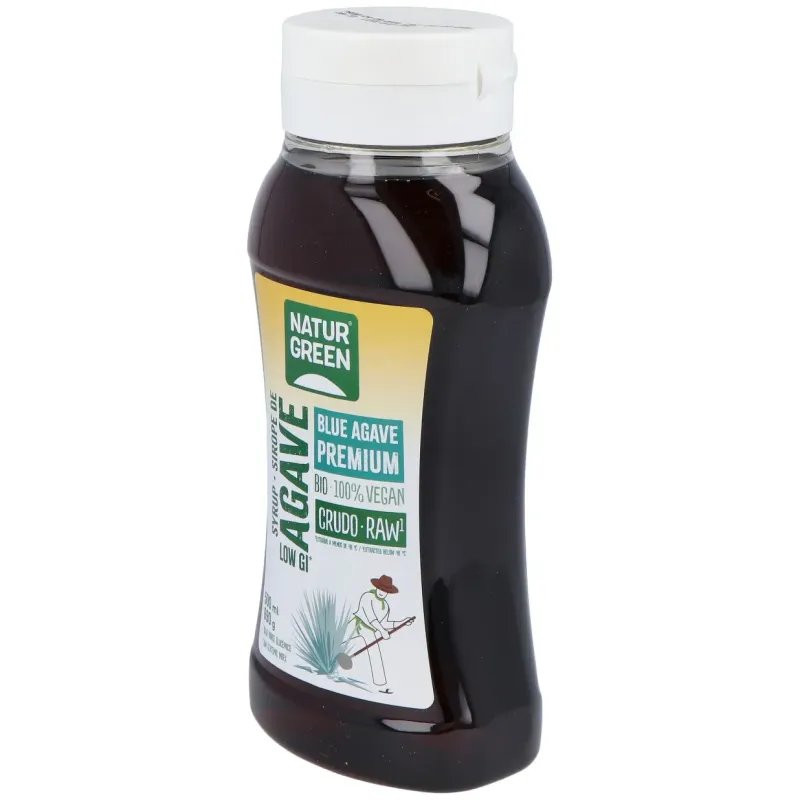 Naturgreen sirope ecológico de ágave crudo 500ml | Farmacia Barata Naturgreen sirope ecológico de ágave crudo 500ml | Farmacia Barata