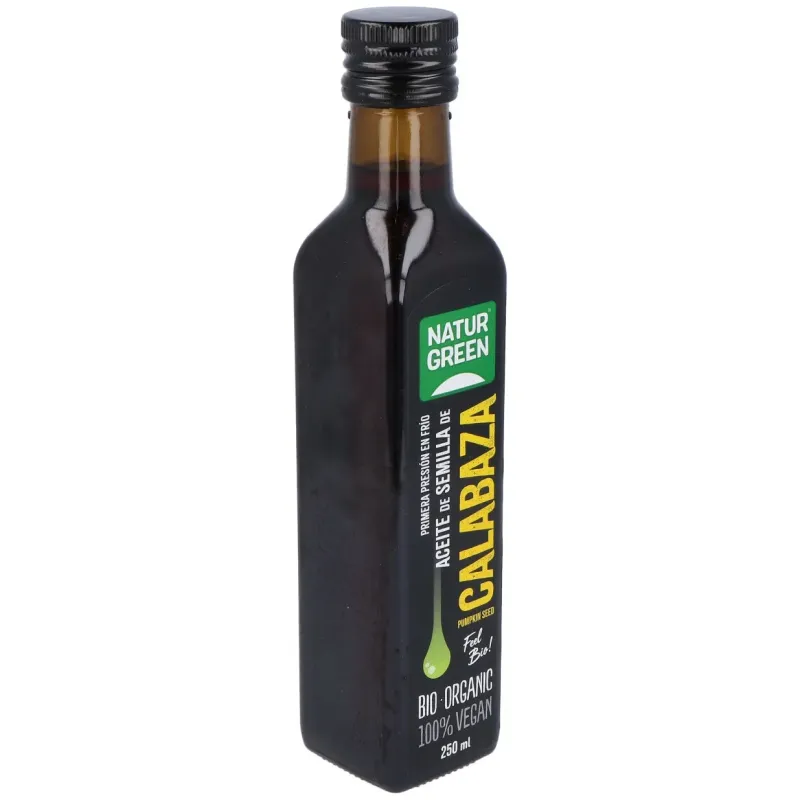 Naturgreen aceite ecológico de semillas de calabaza 250 ml | Farmacia Barata