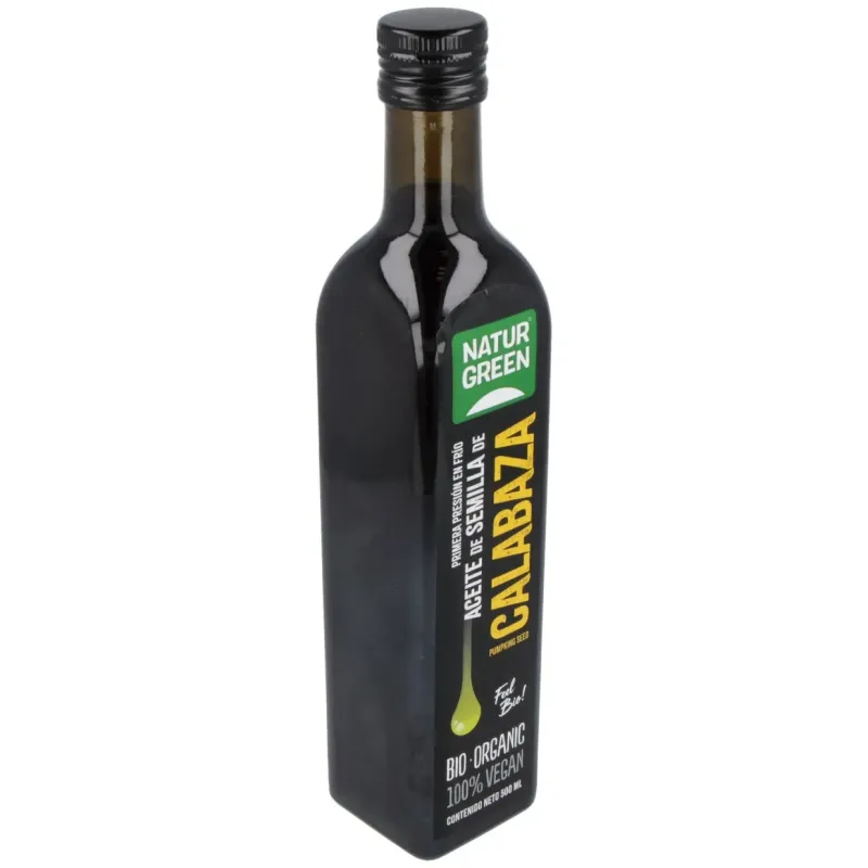 Naturgreen aceite ecológico de semillas de calabaza 500ml | Farmacia Barata Naturgreen aceite ecológico de semillas de calabaza 500ml | Farmacia Barata