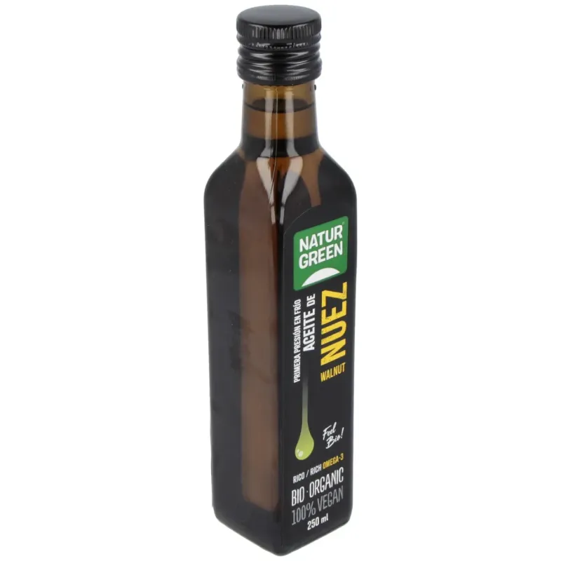 Naturgreen aceite ecológico de nuez 250 ml | Farmacia Barata