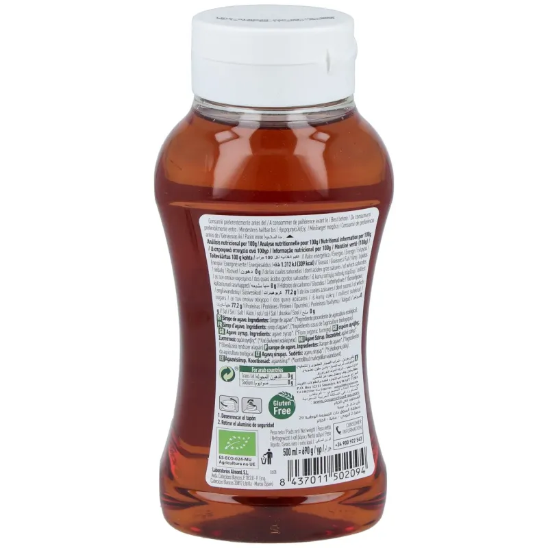 Naturgreen sirope ecológico de agave 500ml | Farmacia Barata