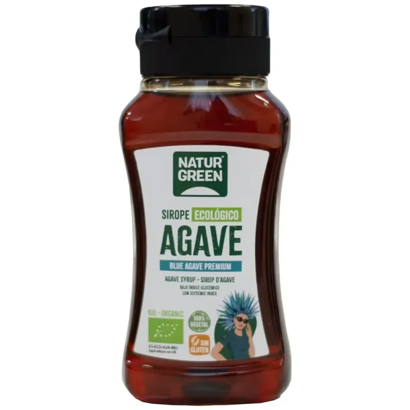 Naturgreen sirope ecológico de ágave 250ml | Farmacia Barata