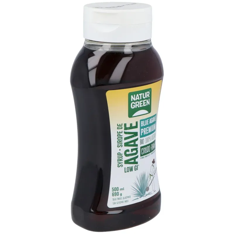 Naturgreen sirope ecológico de ágave crudo 500ml | Farmacia Barata Naturgreen sirope ecológico de ágave crudo 500ml | Farmacia Barata