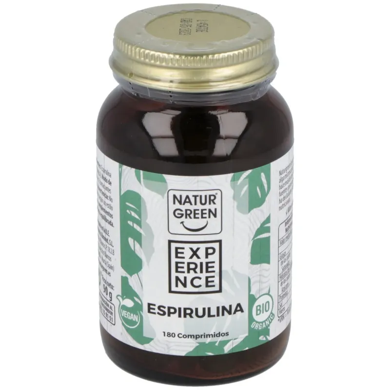 Naturgreen espirulina ecológica 180 comprimidos | Farmacia Barata Naturgreen espirulina ecológica 180 comprimidos | Farmacia Barata