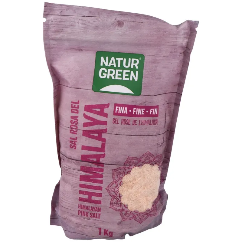 Naturgreen sal rosa del himalaya fina 1kg | Farmacia Barata