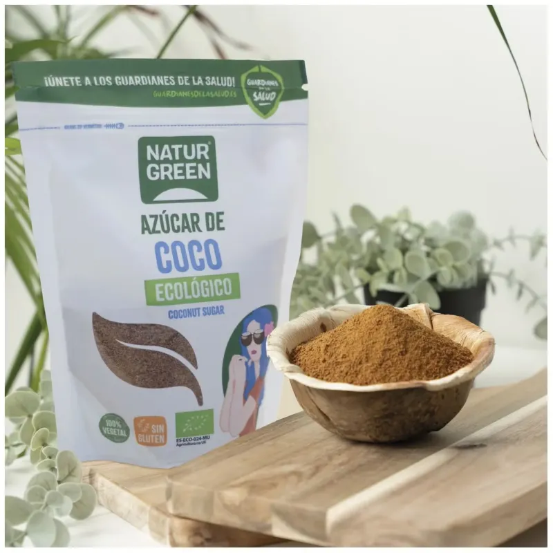 Naturgreen azúcar de coco bio 300g | Farmacia Barata
