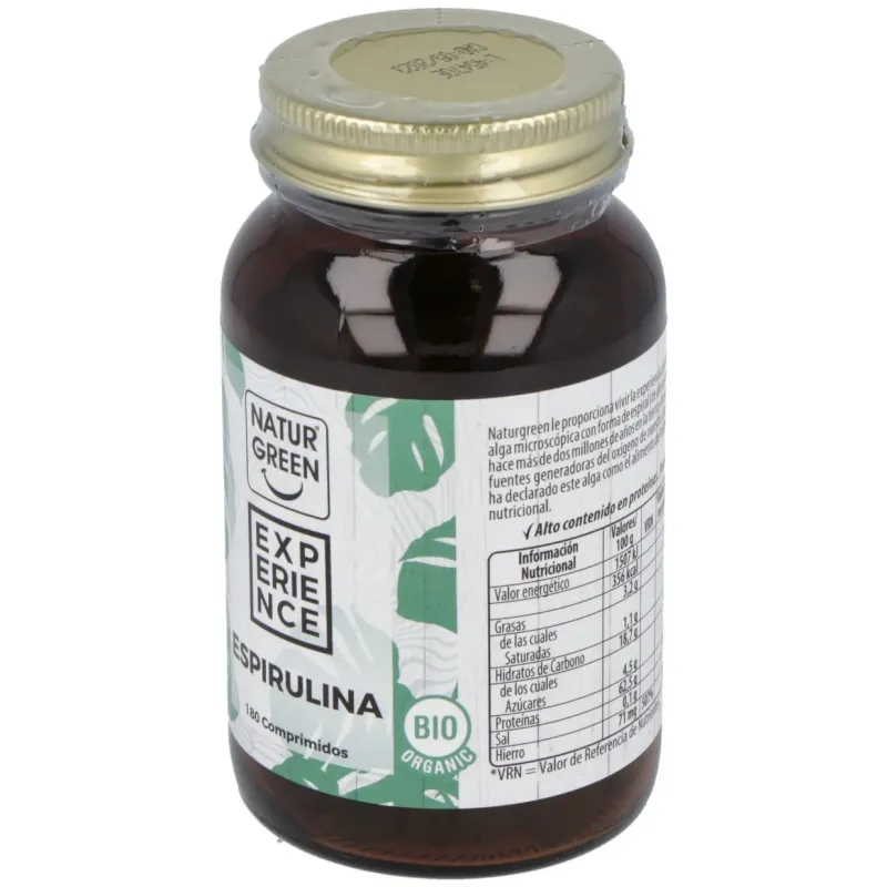 Naturgreen espirulina ecológica 180 comprimidos | Farmacia Barata Naturgreen espirulina ecológica 180 comprimidos | Farmacia Barata