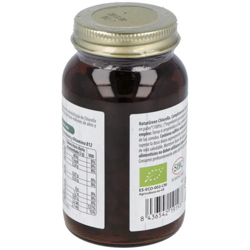 Naturgreen chlorella ecológica 180comp | Farmacia Barata Naturgreen chlorella ecológica 180comp | Farmacia Barata