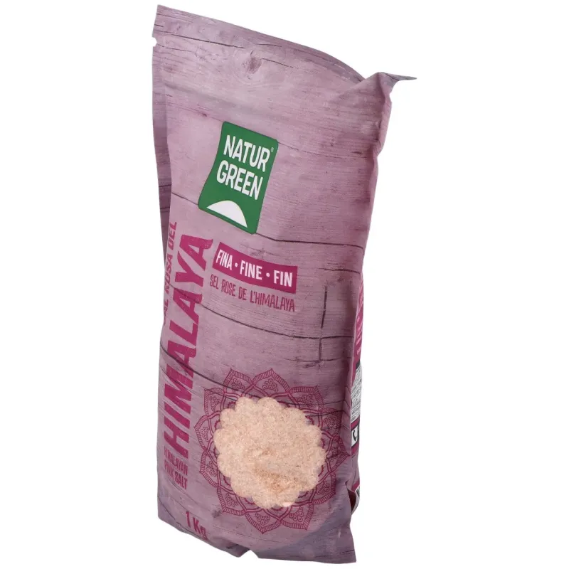 Naturgreen sal rosa del himalaya fina 1kg | Farmacia Barata