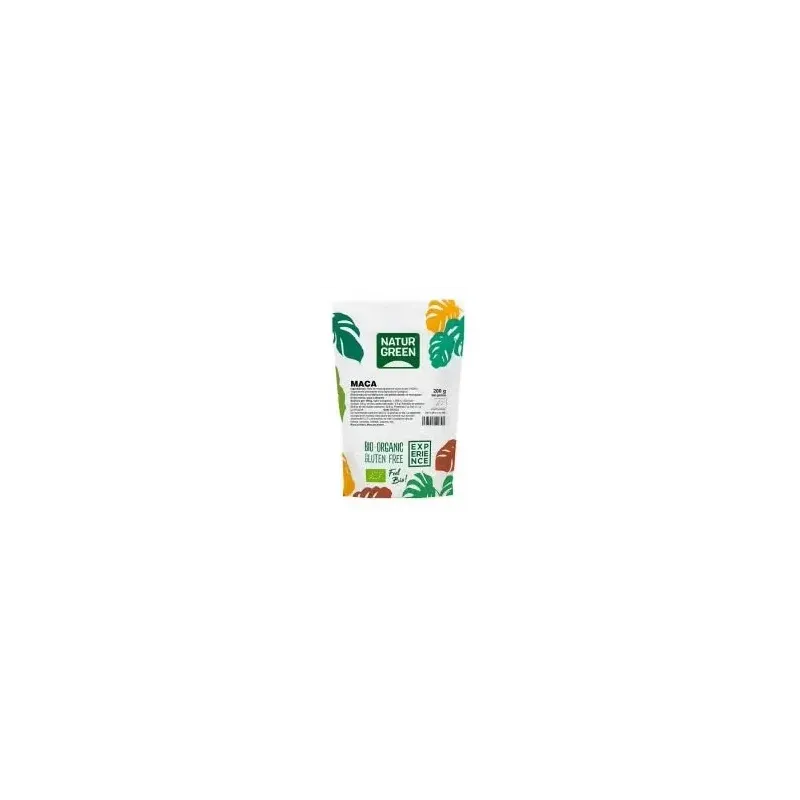 Naturgreen maca andina ecológica en polvo 200g | Farmacia Barata