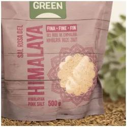 Naturgreen sal rosa del himalaya fina 500g | Farmacia Barata