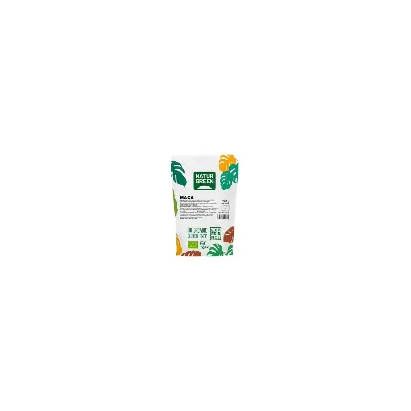 Naturgreen maca andina ecológica en polvo 200g | Farmacia Barata