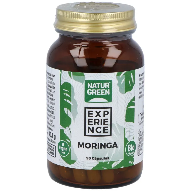 Naturgreen moringa bio 90 cápsulas | Farmacia Barata
