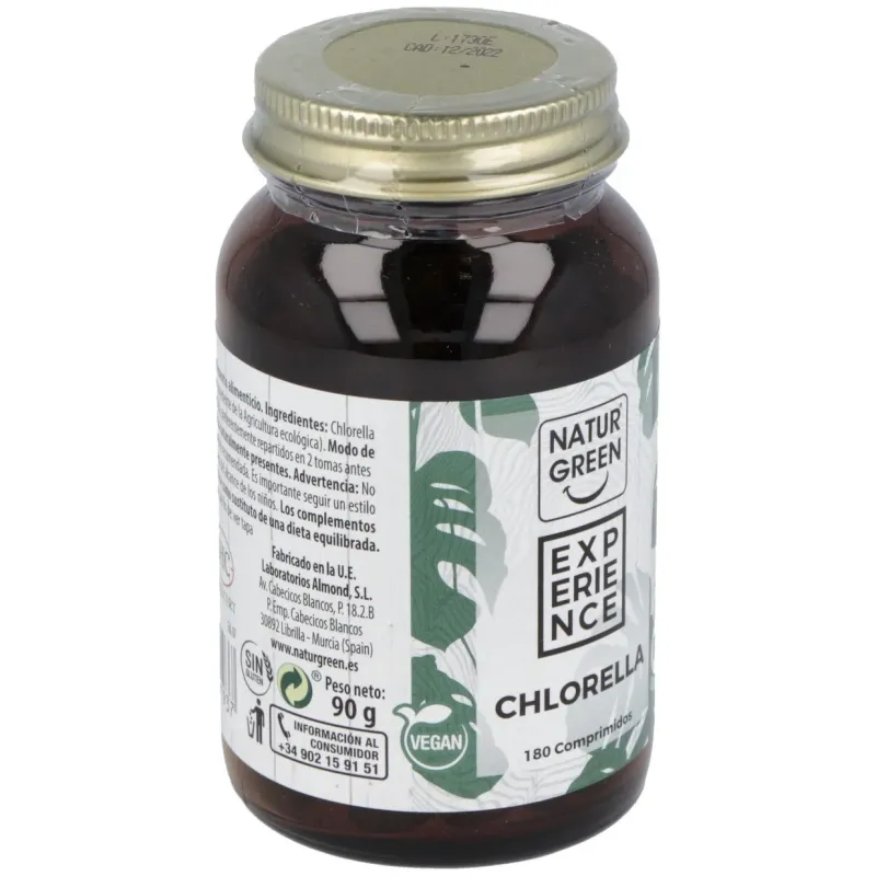 Naturgreen chlorella ecológica 180comp | Farmacia Barata Naturgreen chlorella ecológica 180comp | Farmacia Barata