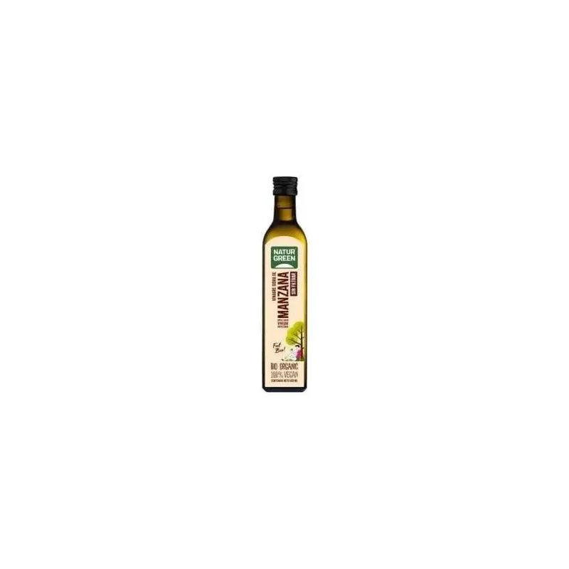 Naturgreen vinagre de sidra de manzana sin filtrar bio 500ml | Farmacia Barata