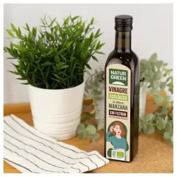 Naturgreen vinagre de sidra de manzana sin filtrar bio 500ml | Farmacia Barata