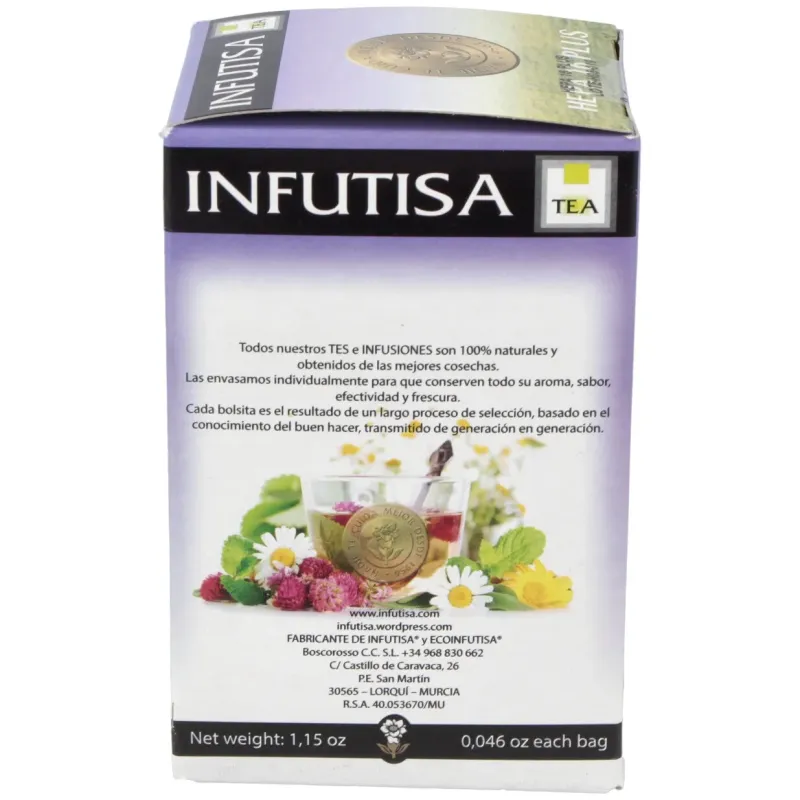 Infutisa hepa 16 infusión 25uds | Farmacia Barata