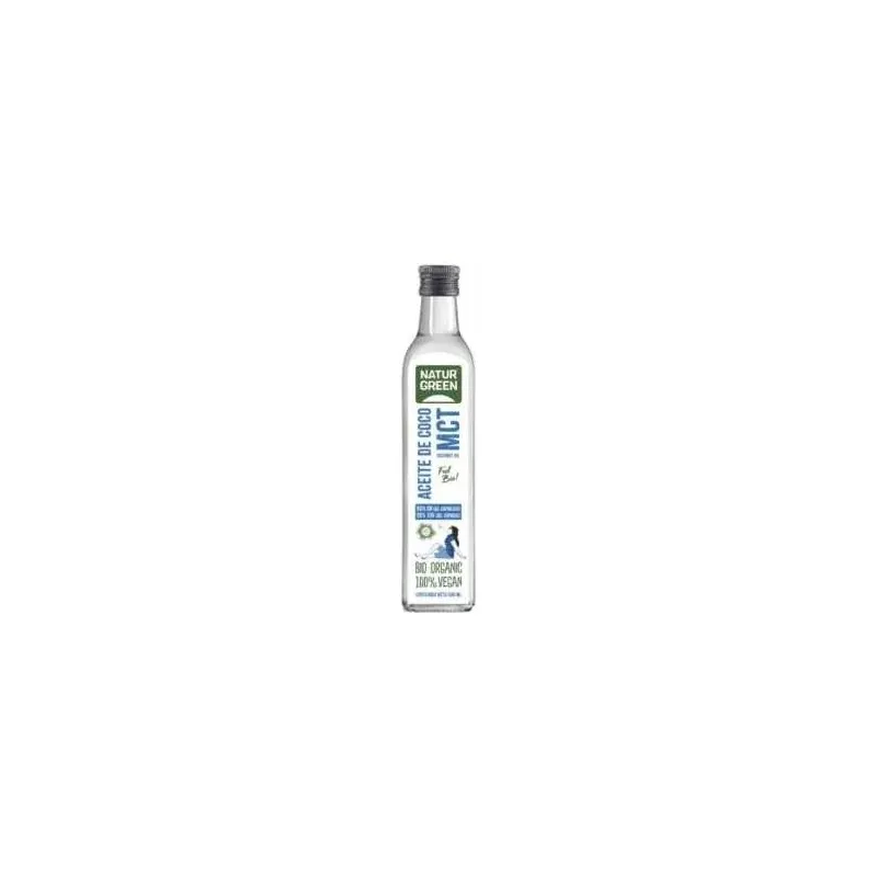 Naturgreen aceite de coco mct bio 500ml | Farmacia Barata