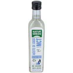 Naturgreen aceite de coco mct bio 500ml | Farmacia Barata
