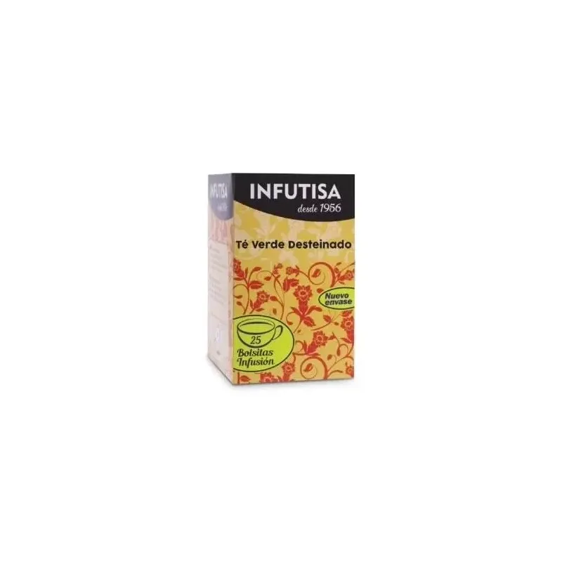 Infutisa te verde desteinado infusion 25 sobres | Farmacia Barata