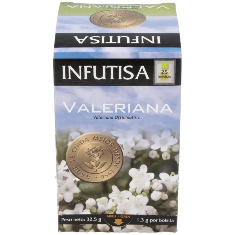 Valeriana infusion 25bolsitas | Farmacia Barata