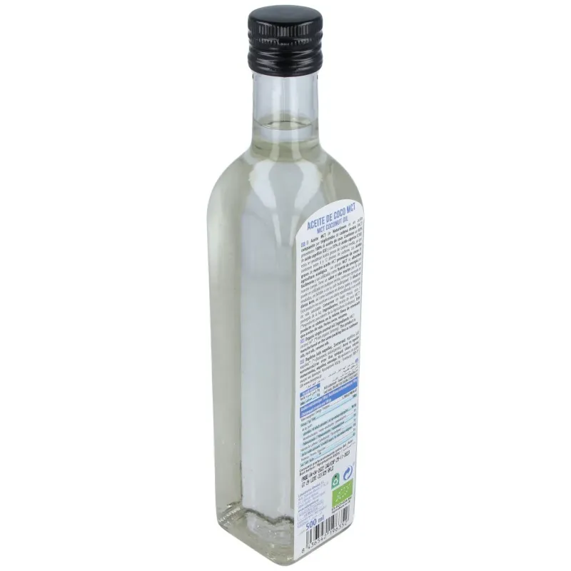 Naturgreen aceite de coco mct bio 500ml | Farmacia Barata