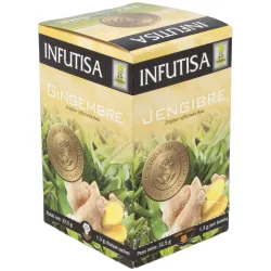 Infutisa jengibre infusion 25uds | Farmacia Barata