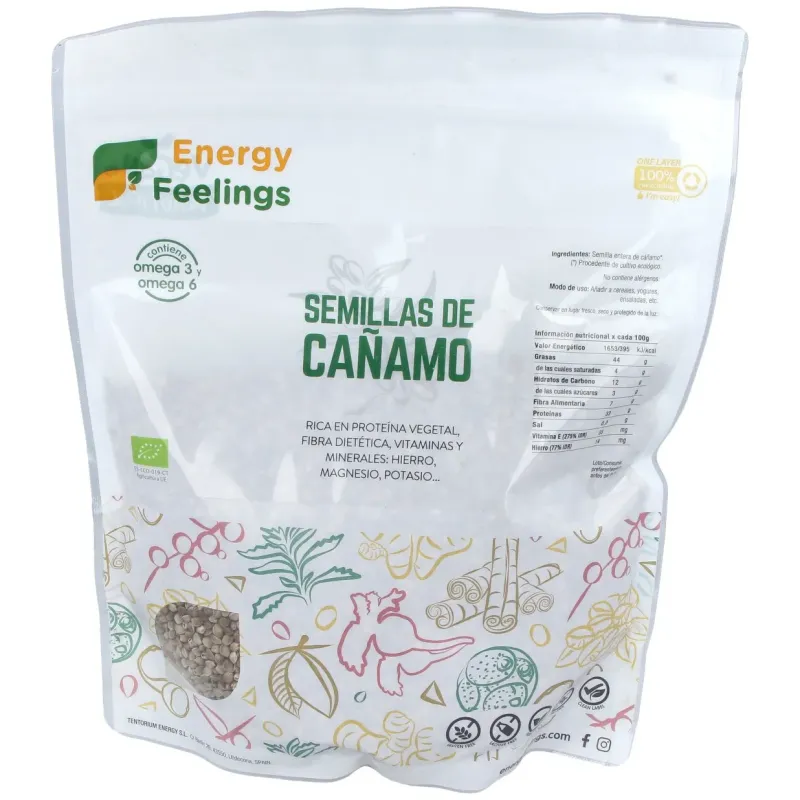 Cañamo semillas 1kg. eco | Farmacia Barata