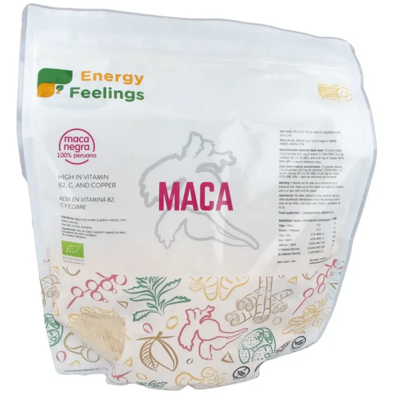 Maca negra polvo 1kg. eco vegan sg | Farmacia Barata