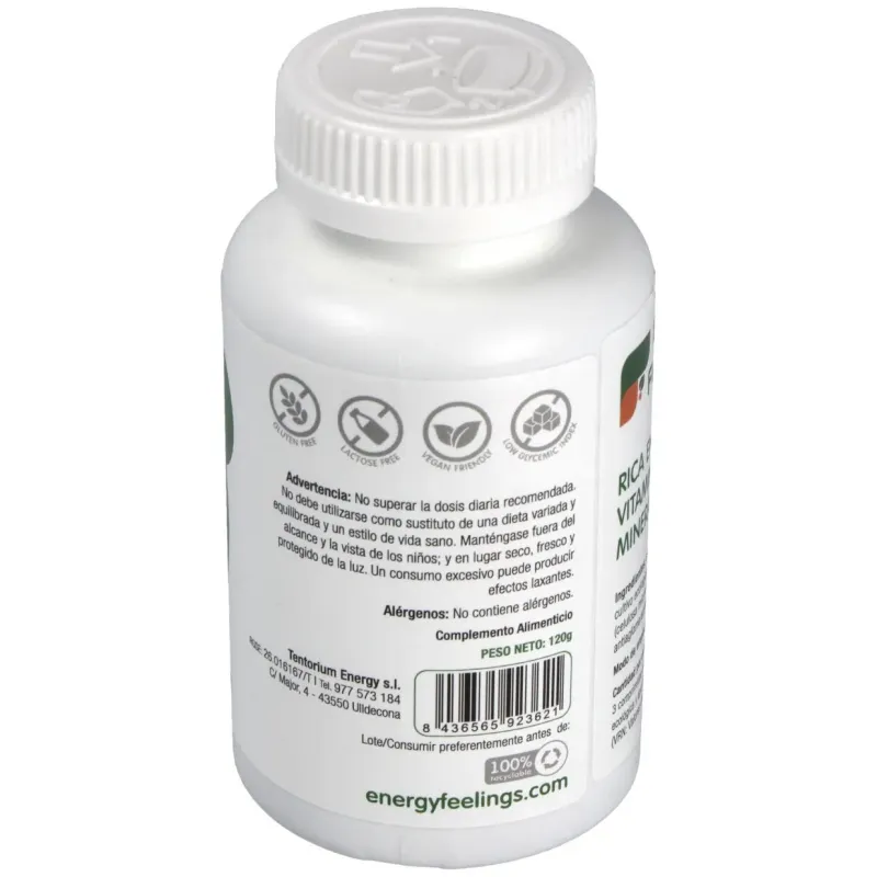 Energy feelings energy spirulina 120comp | Farmacia Barata