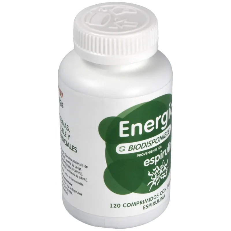 Energy feelings energy spirulina 120comp | Farmacia Barata
