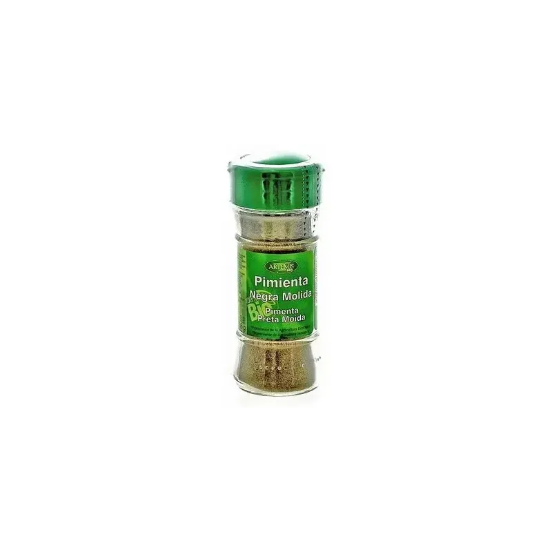 Especia de pimienta negra en polvo 38gr. bio | Farmacia Barata