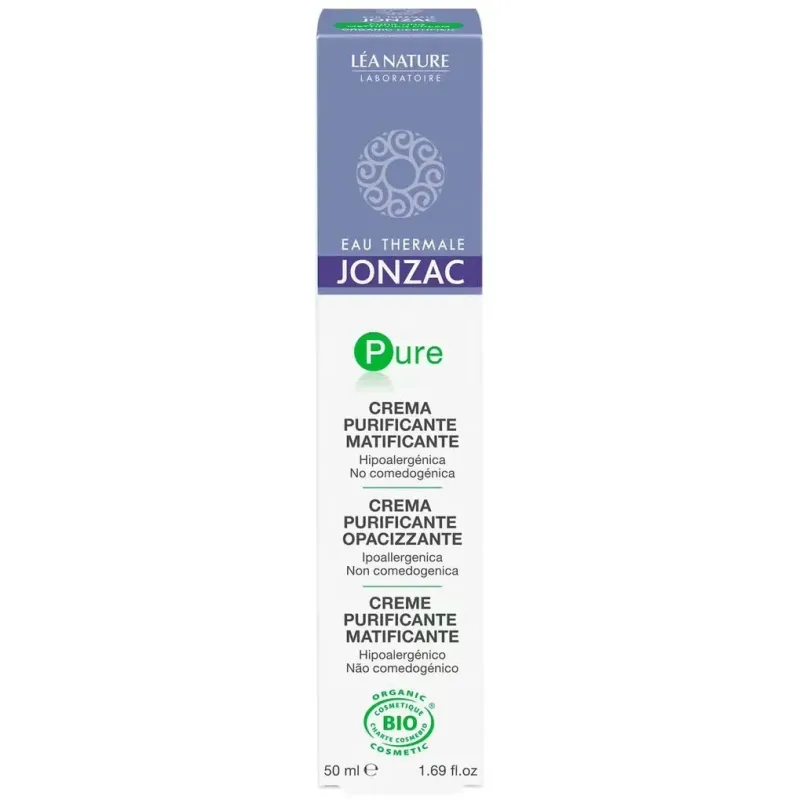 Jonzac pure crema purificante-matificante 50ml | Farmacia Barata
