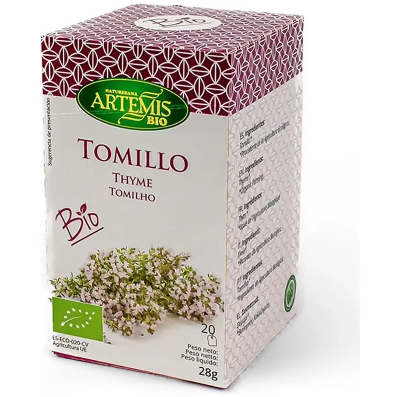 Artemis tomillo infusion bio 20uds | Farmacia Barata