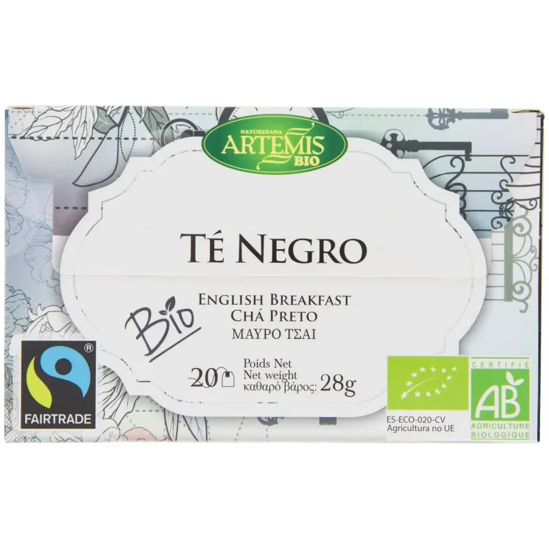 Te negro english breakfast infusion 20bolsitas bio | Farmacia Barata