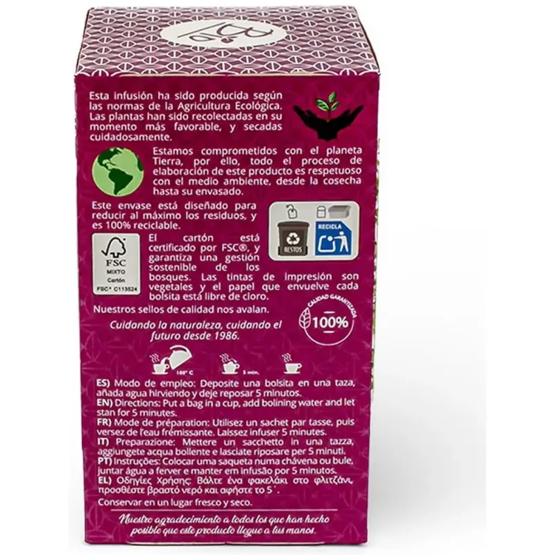 Artemis tomillo infusion bio 20uds | Farmacia Barata