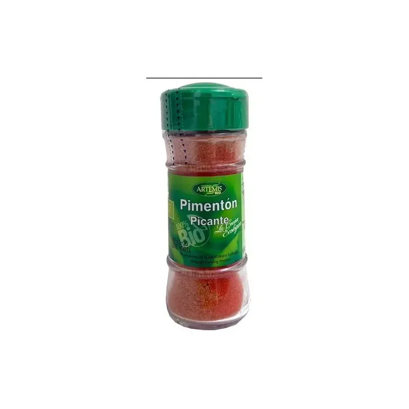 Especia de pimenton picante 40gr. bio | Farmacia Barata Especia de pimenton picante 40gr. bio | Farmacia Barata