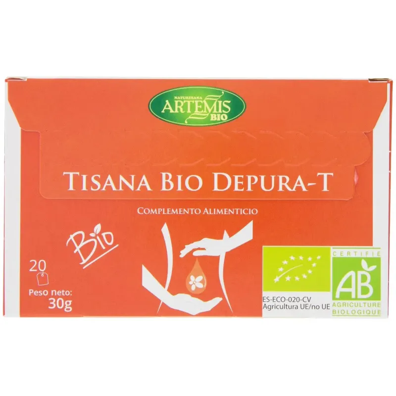 Artemis tisana depura-t bio 20 filtros | Farmacia Barata