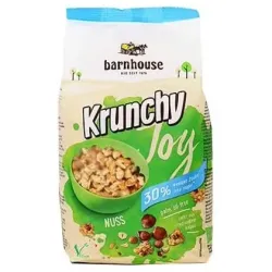 Barnhouse Muesli Krunchy Joy Avellanas Vegano, 375 g