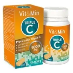 Triple c vit. c liposomada 40comp.