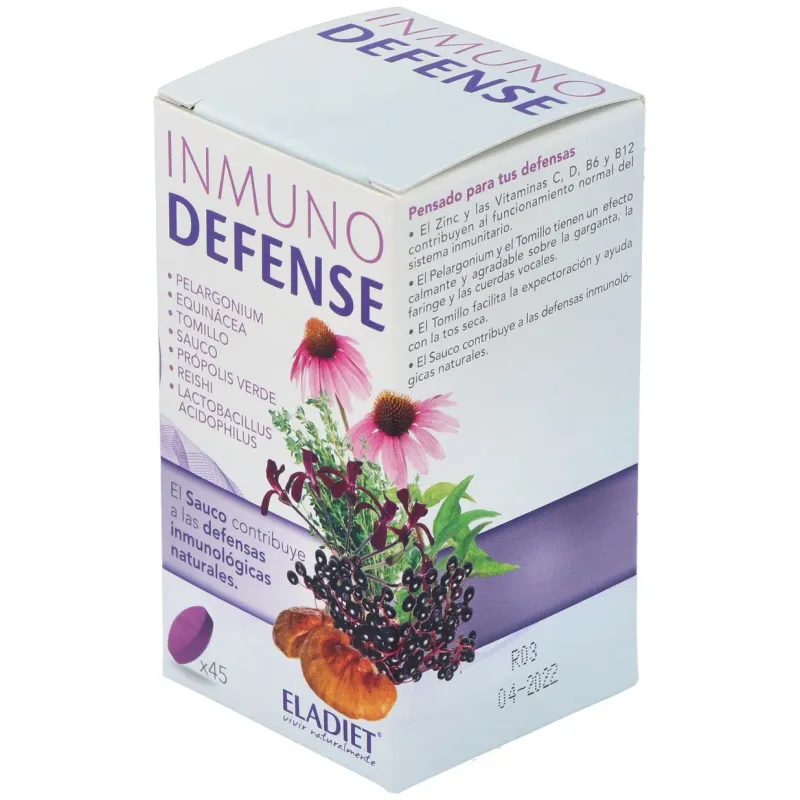Eladiet inmuno defense 45comp | Farmacia Barata