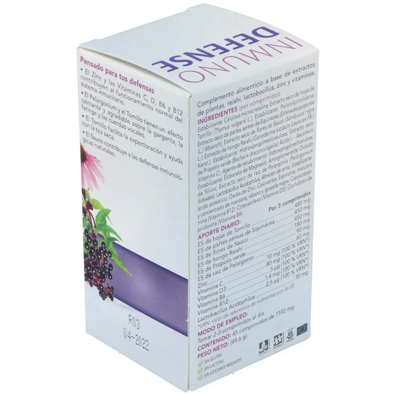 Eladiet inmuno defense 45comp | Farmacia Barata
