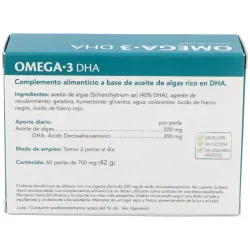 Omega 3 dha aceite de alga eladiet 60 perlas | Farmacia Barata Omega 3 dha aceite de alga eladiet 60 perlas | Farmacia Barata