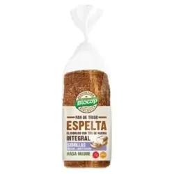 Biocop Pan de Molde Espelta Semillas Masa Madre, 400 g