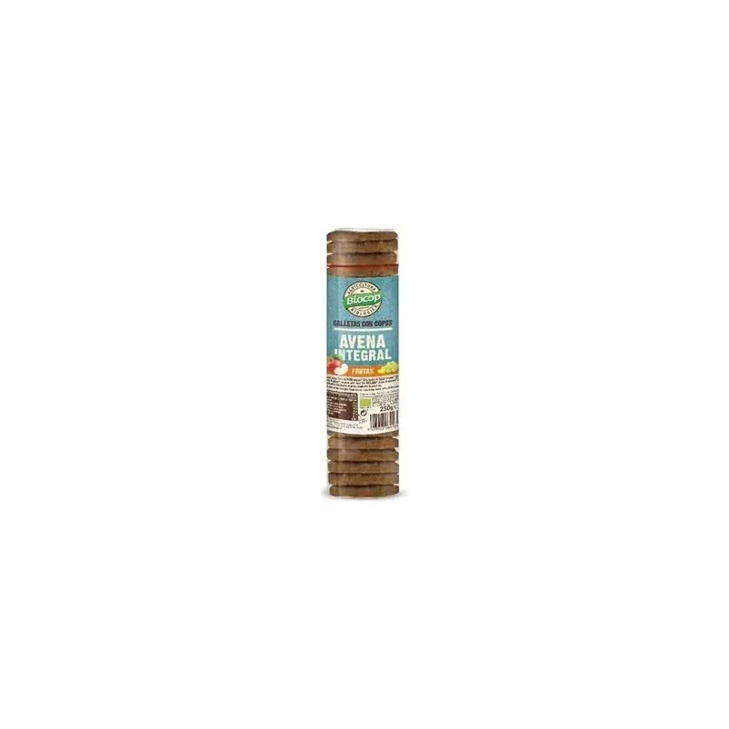Biocop galletas copos de avena integral y frutas bio 250g | Farmacia Barata