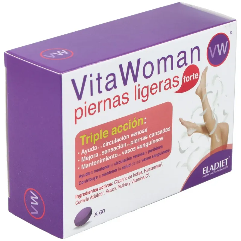 Eladiet vitawoman piernas ligeras forte 60comp | Farmacia Barata Eladiet vitawoman piernas ligeras forte 60comp | Farmacia Barata