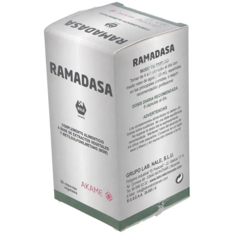 Ramadasa 60cap. | Farmacia Barata Ramadasa 60cap. | Farmacia Barata