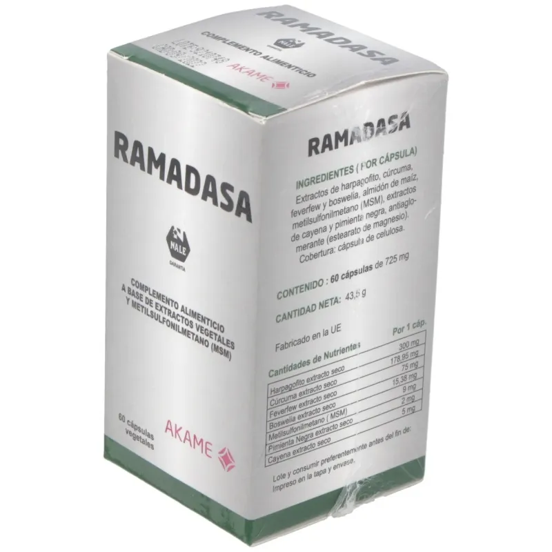 Ramadasa 60cap. | Farmacia Barata Ramadasa 60cap. | Farmacia Barata